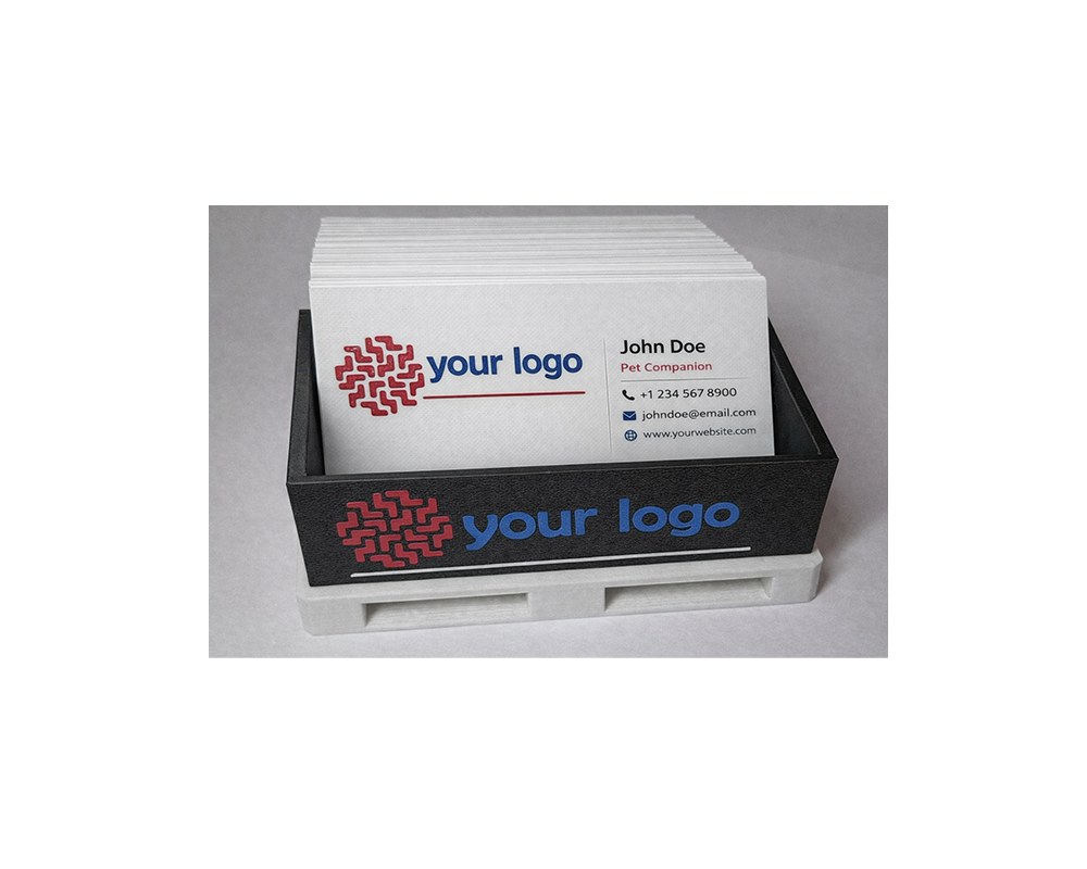 Držalo za vizitke z logotipom