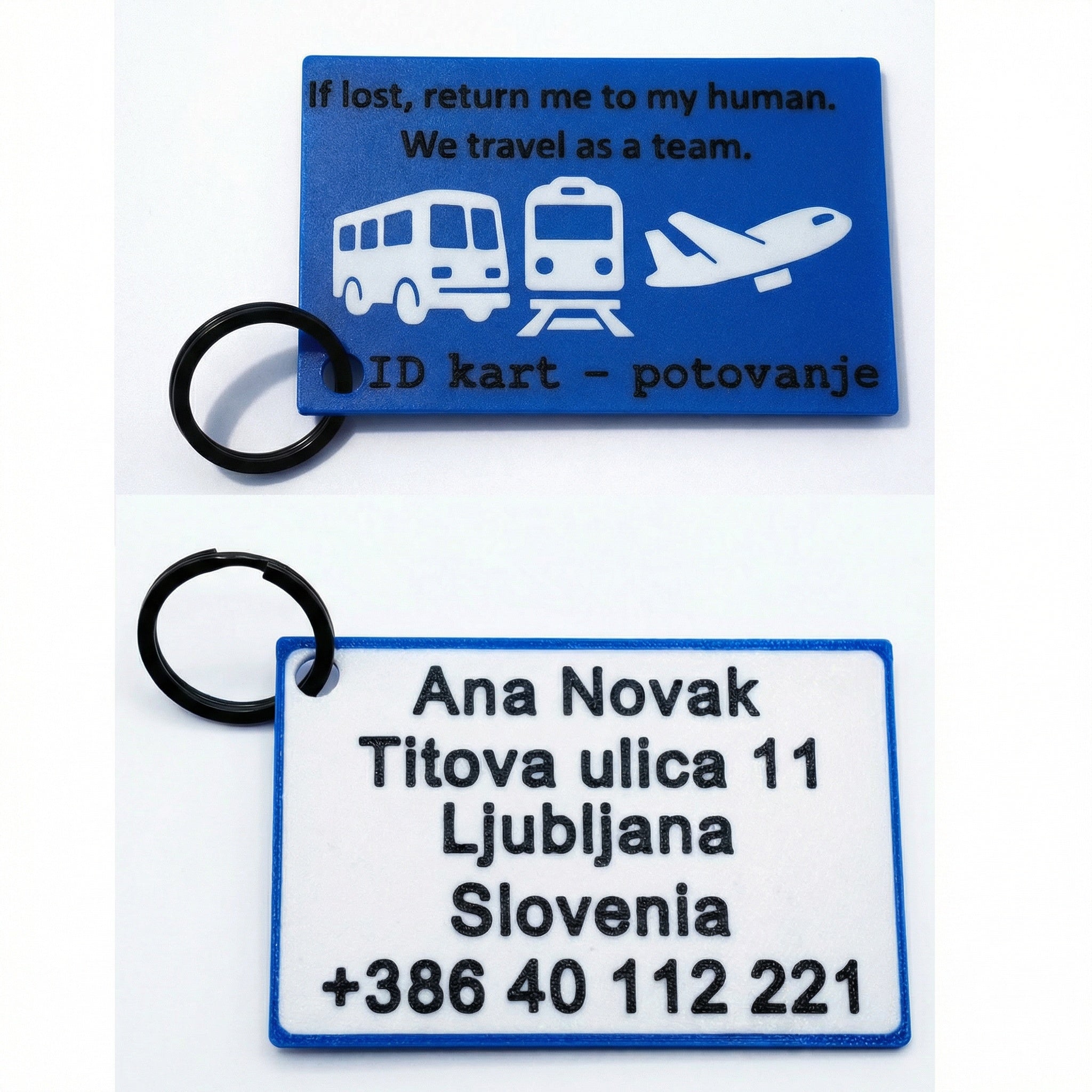 ID kart - potovanje