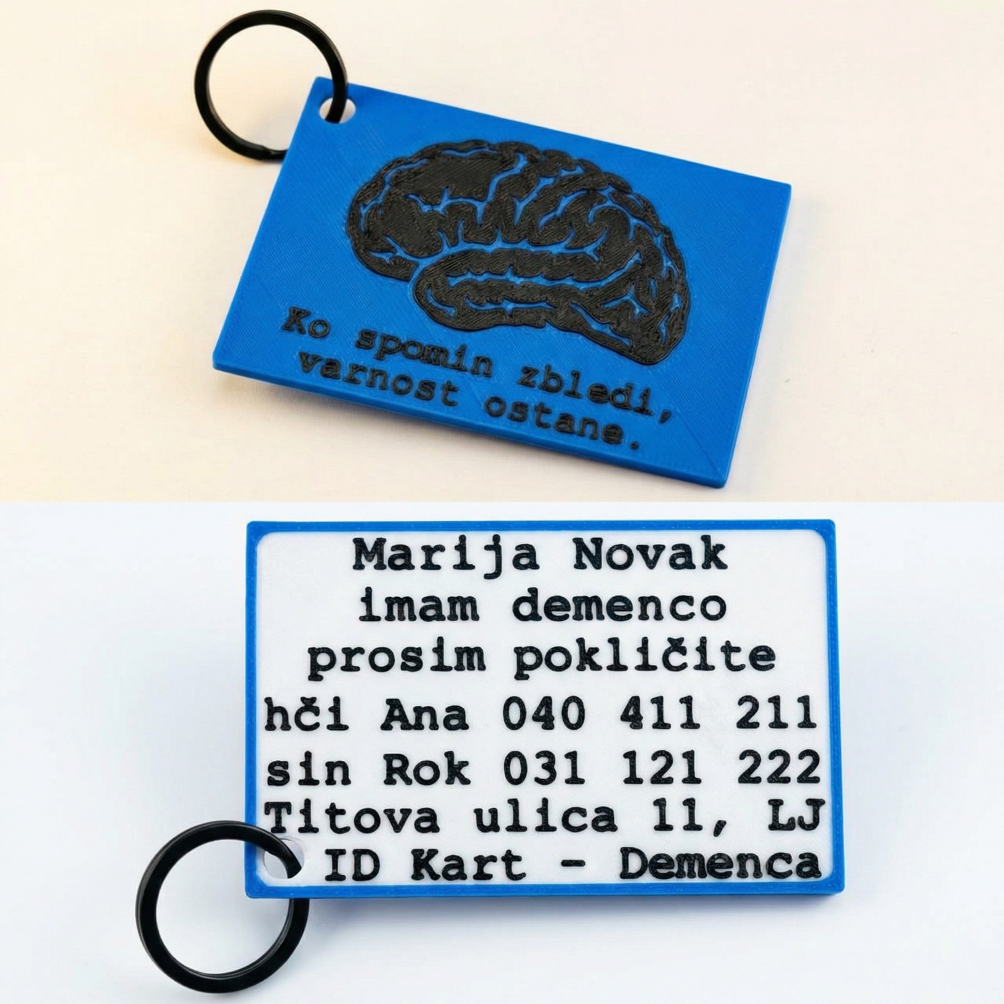 ID kart - demenca