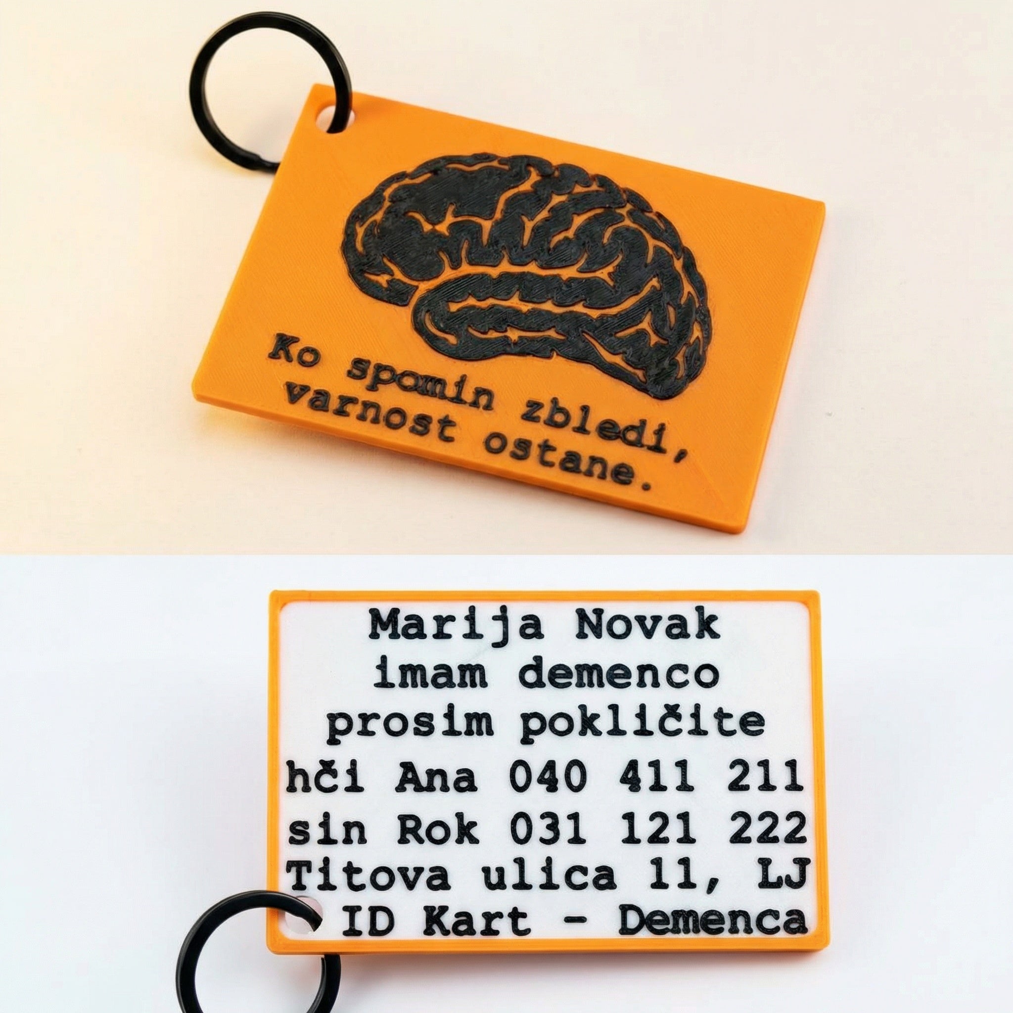 ID kart - demenca