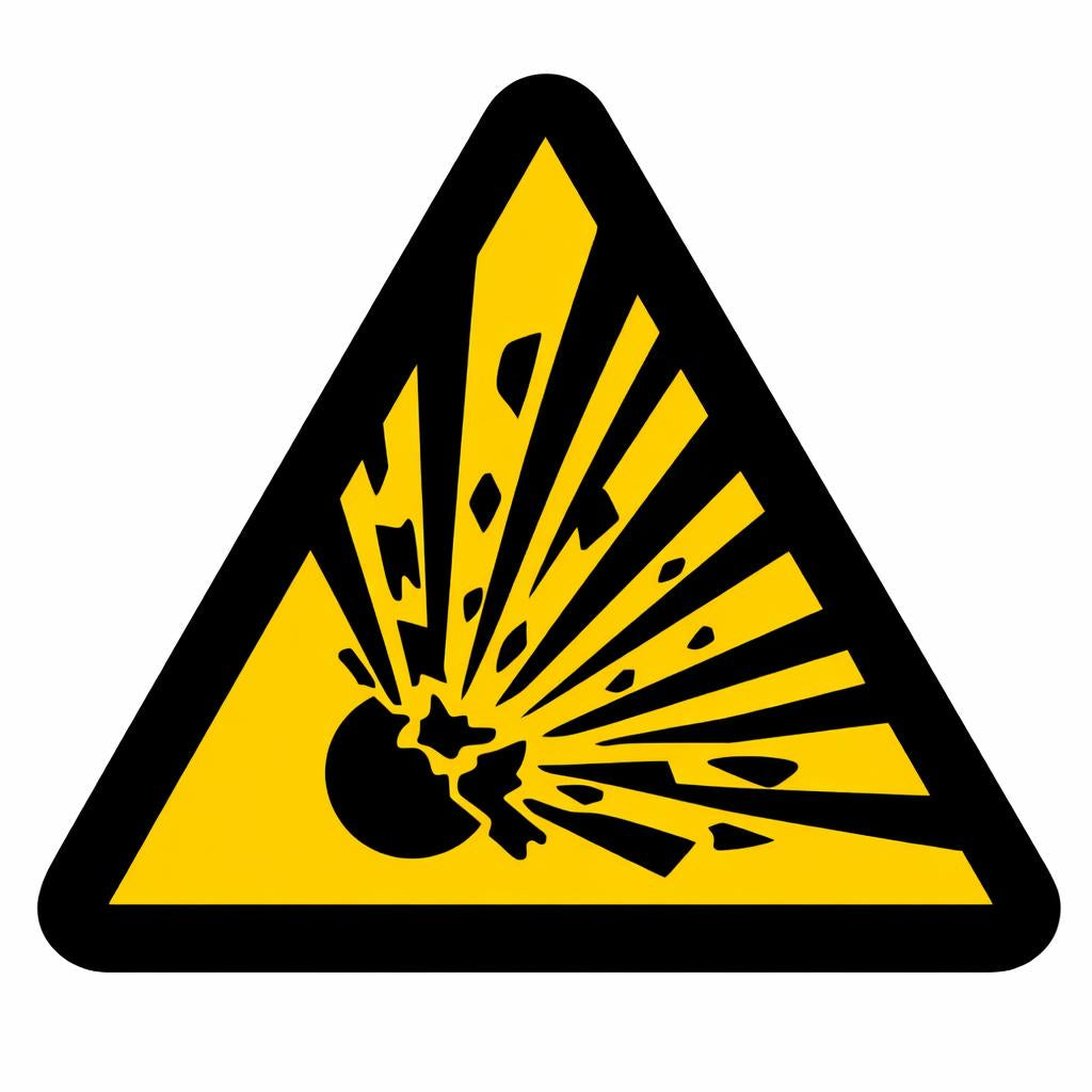 Pozor nevarnost eksplozije