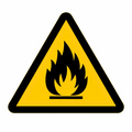Opozorilna tabla - Pozor vnetljivo