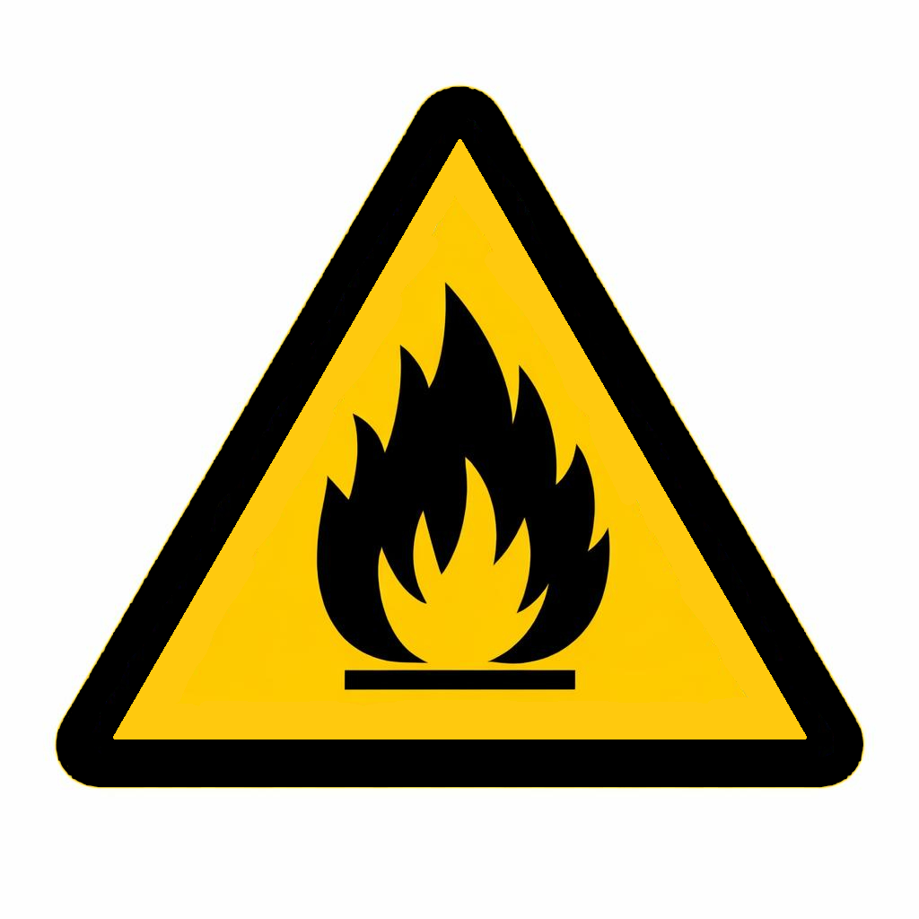 Opozorilna tabla - Pozor vnetljivo