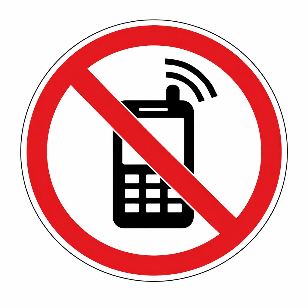 Prepovedana uporaba telefona