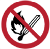 Opozorilna tabla - Prepovedano kajenje in kurjenje