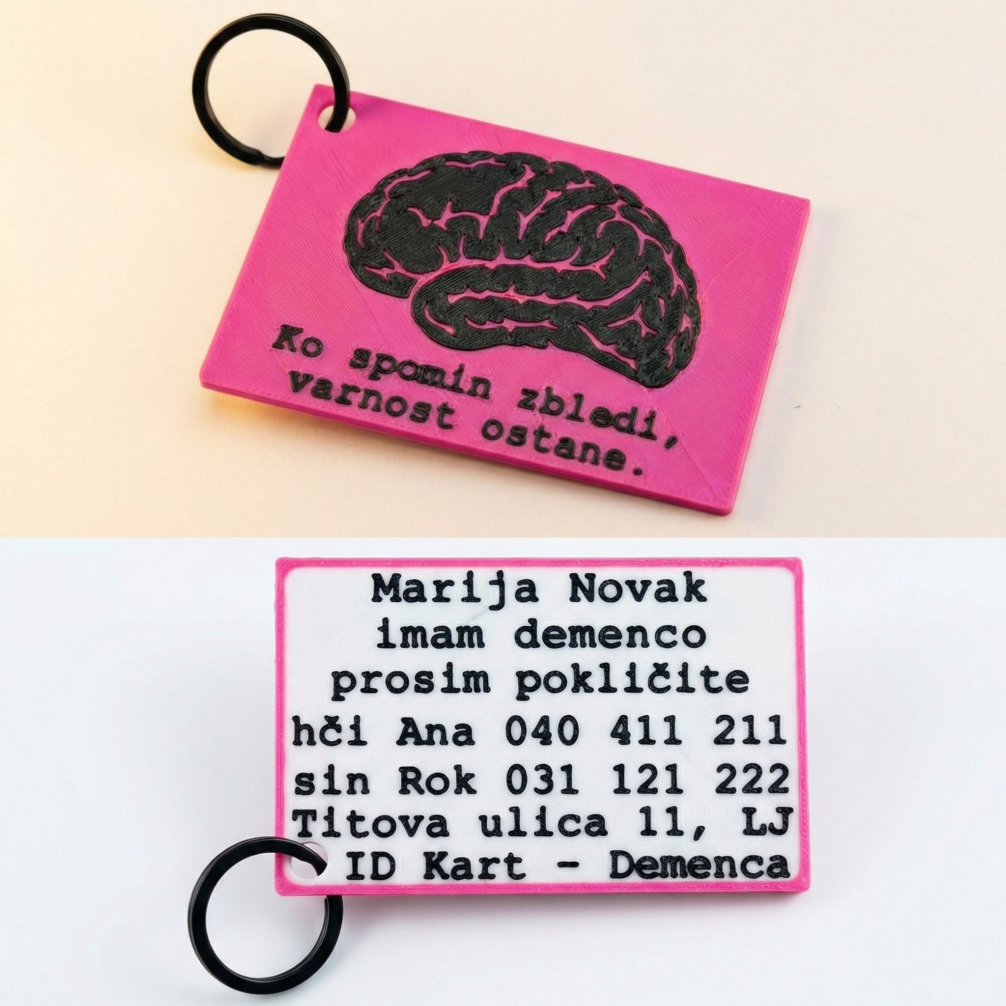 ID kart - demenca