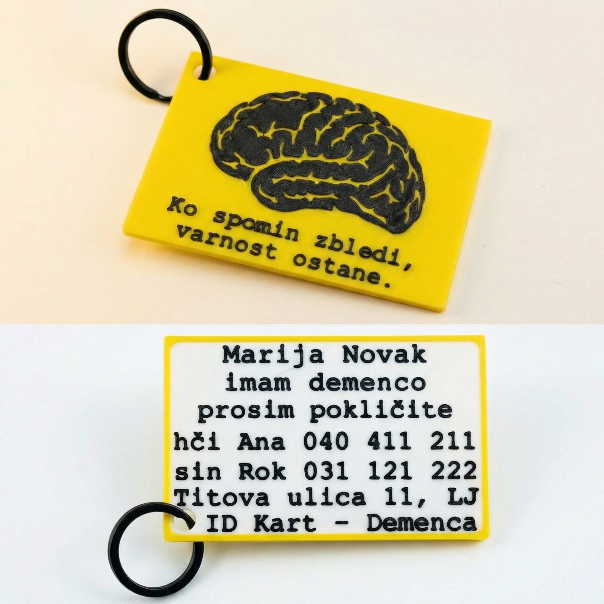 ID kart - demenca