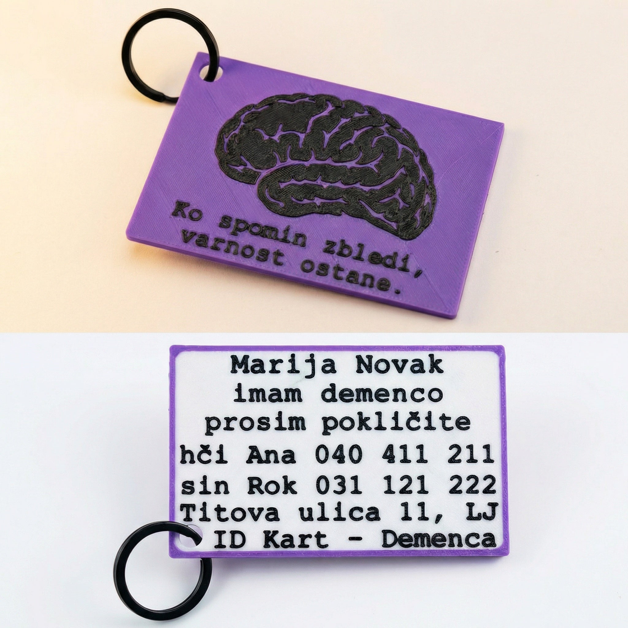 ID kart - demenca